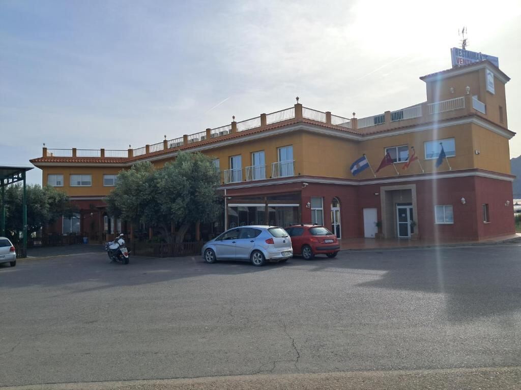 Exterior of Hotel venta de Tébar with free private parking in Murcia